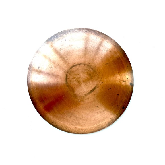 Vintage Enamelled Copper Trinket Dish - Picture 11 of 14